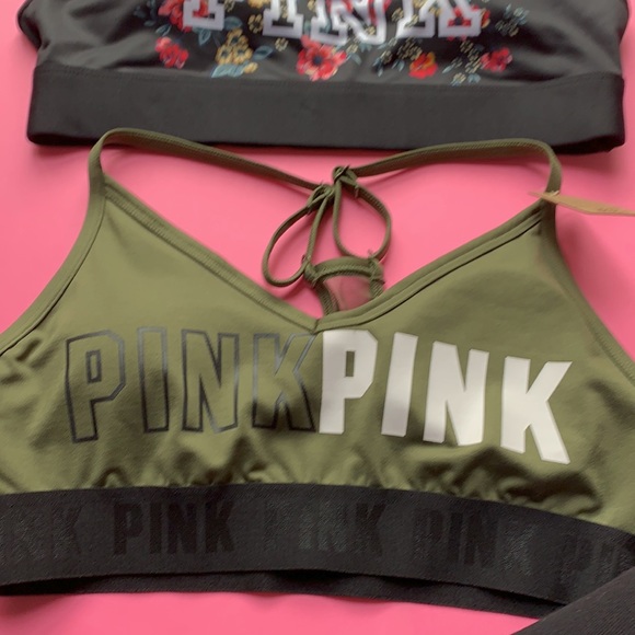 PINK VICTORIA’S SECRET SPORTS BRAS - Picture 8 of 11